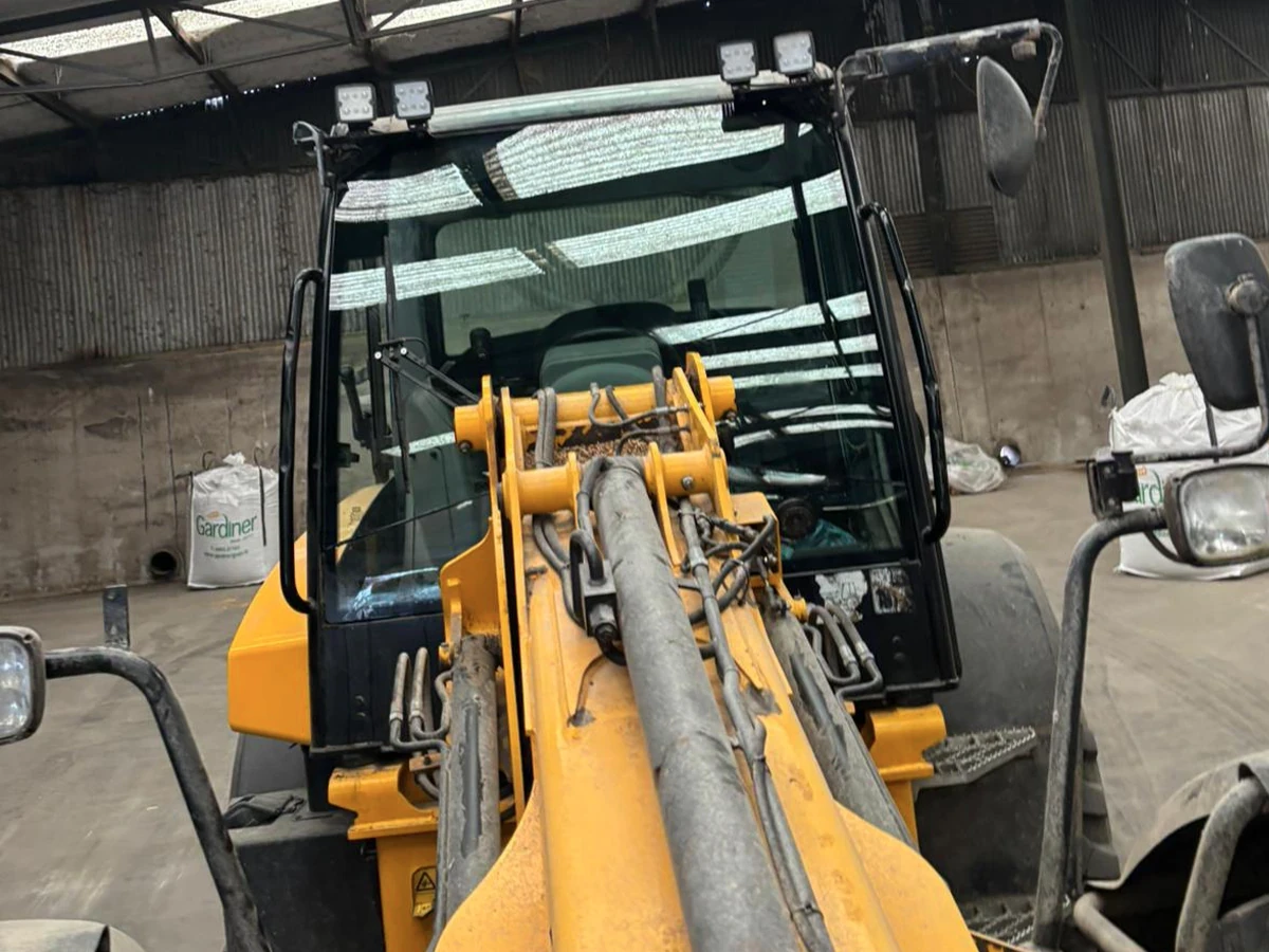 JCB backhoe loader cab glass replacement